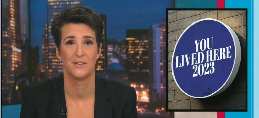 Rachel Maddow Shows How One Person Can Make A Difference