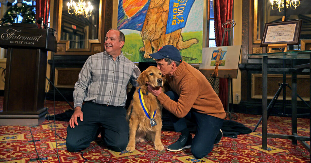 Spencer, the Dog for Whom Boston Marathoners Happily Stopped, Dies at 13