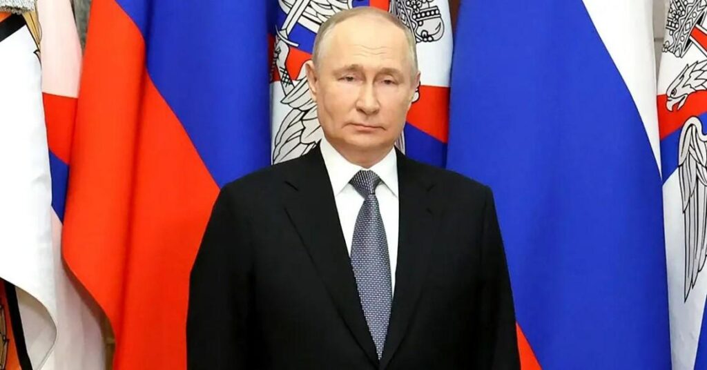 Vladimir Putin's Leg Uncontrollably Shakes In Shocking Video