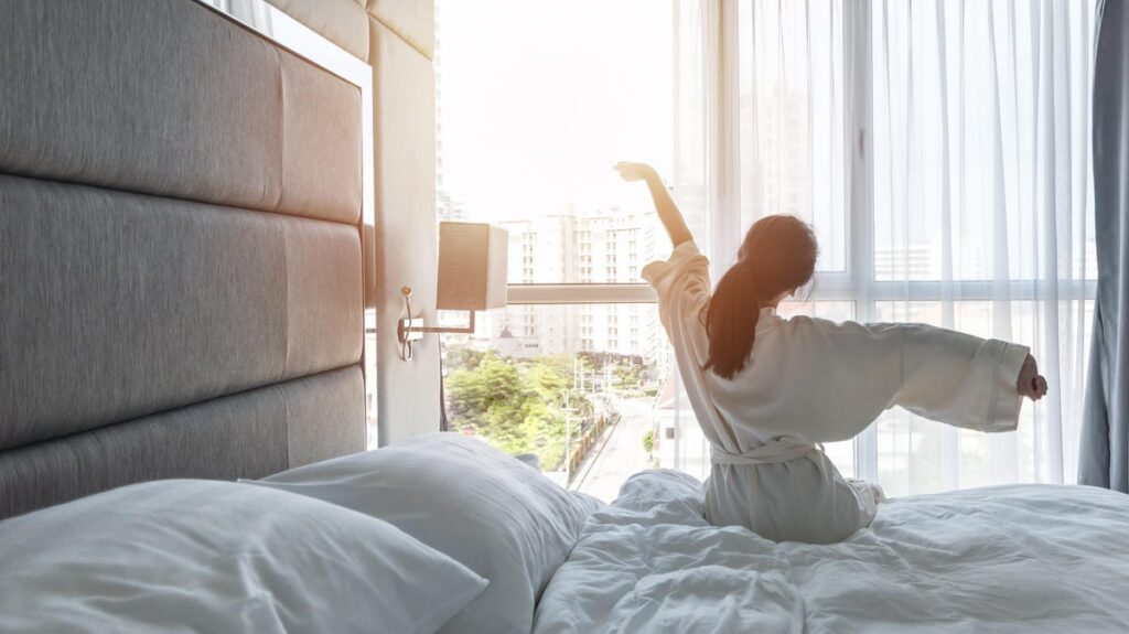 73% Of People Sleep Better In A Hotel, Survey Says