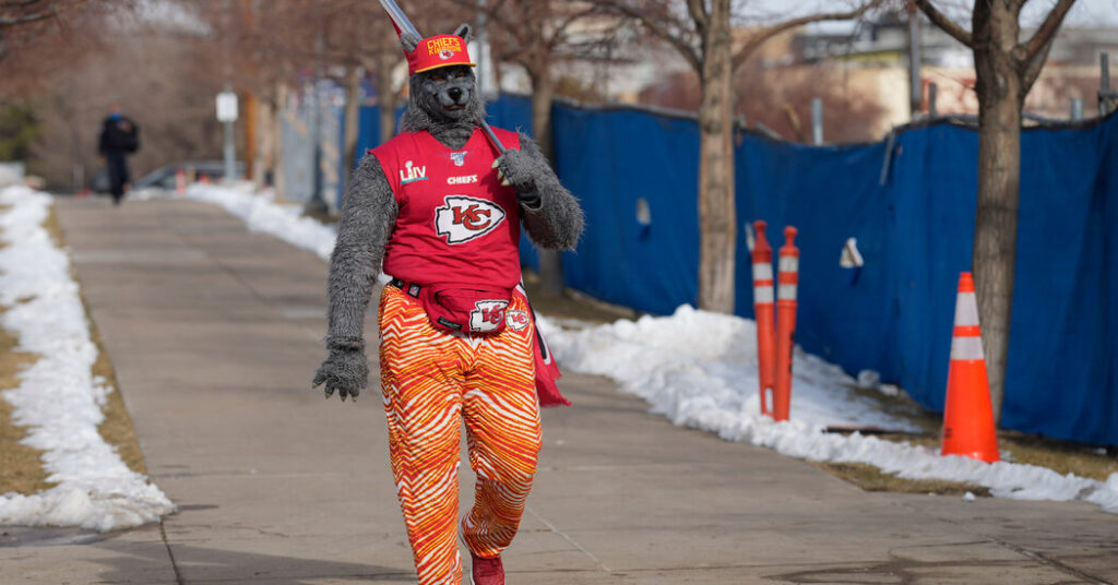 Chiefsaholic, the Fan Who Dressed as a Wolf, Is Said to Be on the Lam
