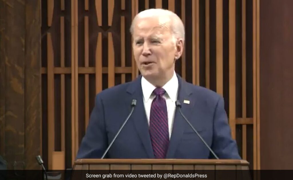 In Latest Gaffe, US President Joe Biden Praises China Instead Of Canada. Watch