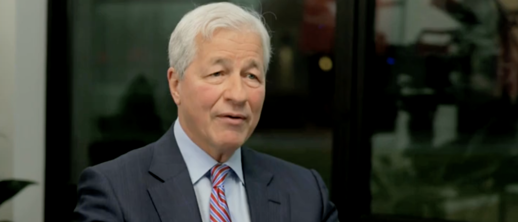 JPMorgan Chase CEO Jamie Dimon said Sunday while on CBS