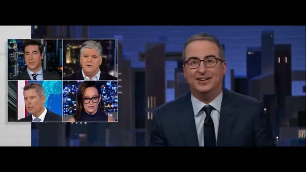 John Oliver Destroys Fox News For Blaming Wokeness For SVB Collapse