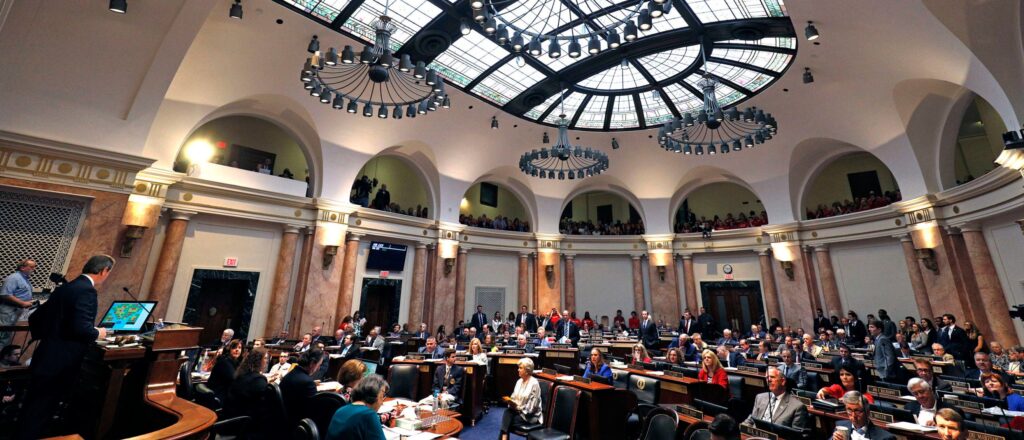Kentucky Teachers March On State Capitol After Governor Signs Controversial Pension Reform Bill