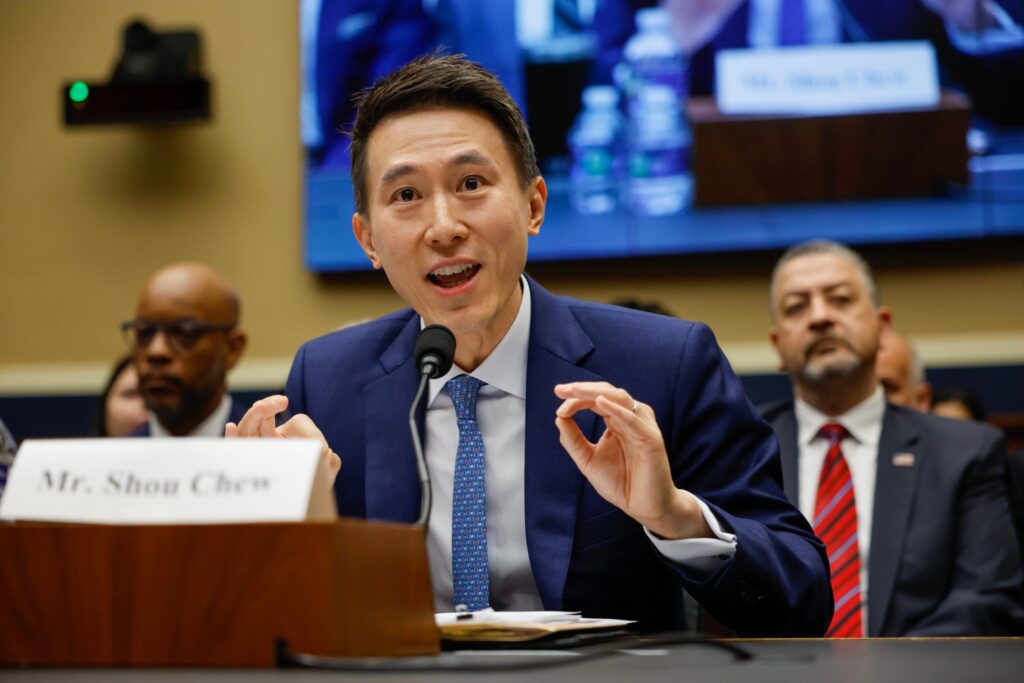 TikTok CEO Shou Zi Chew Testifies At U.S. House Hearing