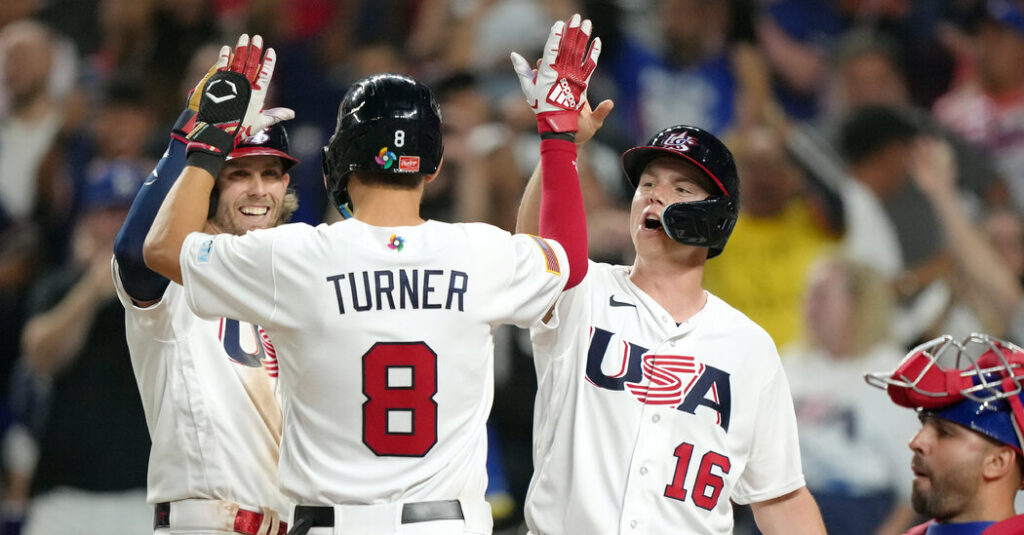Trea Turner Leads U.S. Past Cuba and Into World Baseball Classic Final