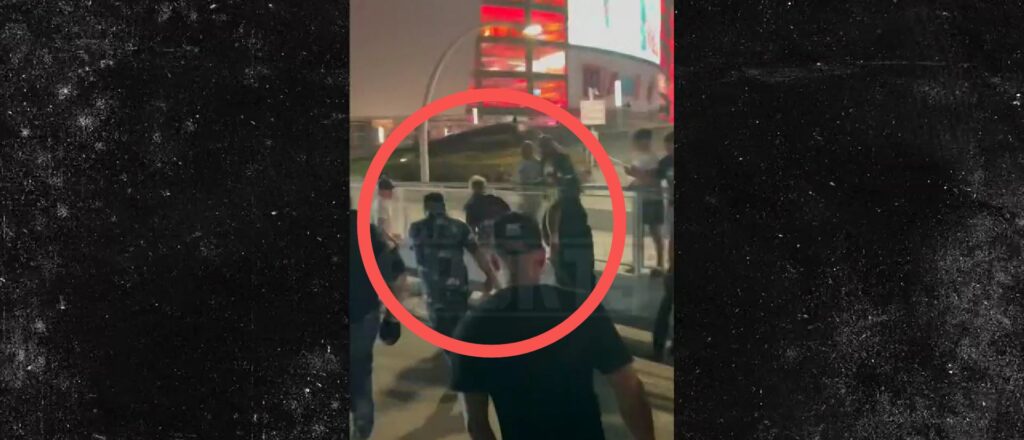 Jake Paul and Floyd Mayweather confrontation in Miami, TMZ