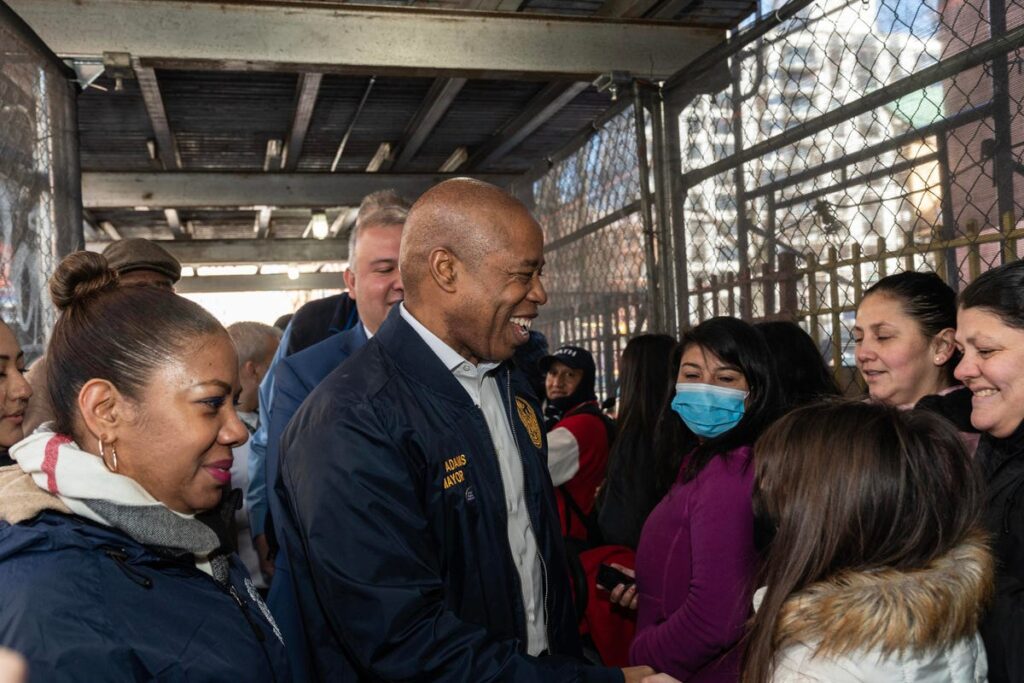 Why Mayor Eric Adams Told New York City Shoppers To Lower Face Masks Despite Covid-19
