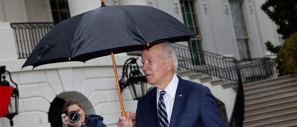 President Biden Departs The White House For Arizona