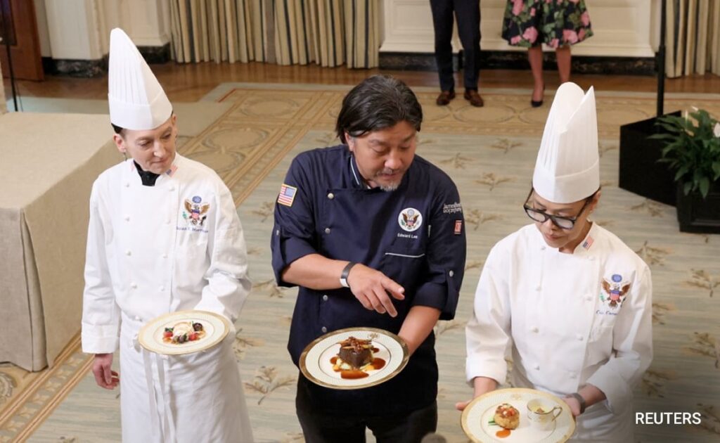 Crab Cakes, Banana Splits: Biden