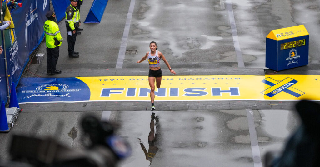 Emma Bates Finishes Fifth in Boston Marathon