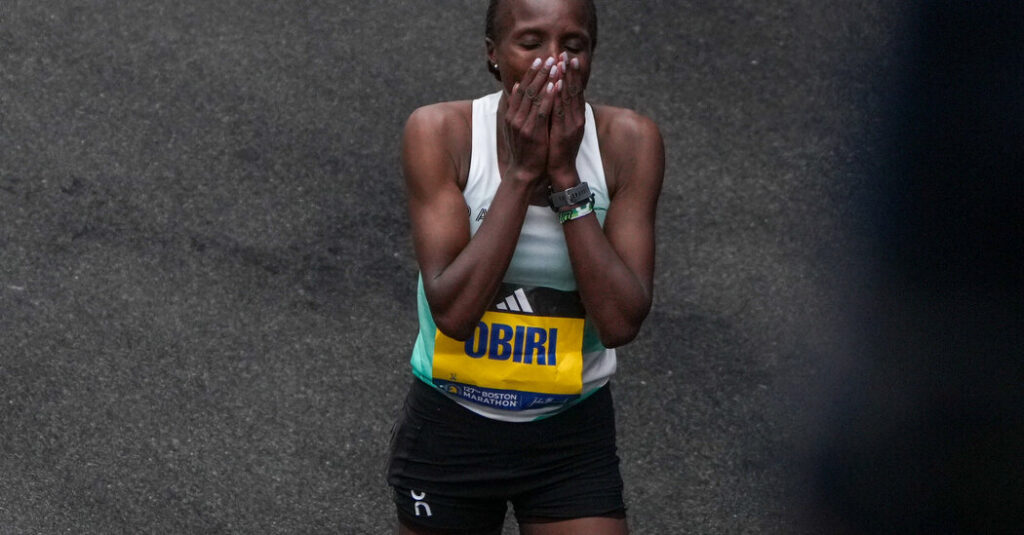 Evans Chebet and Hellen Obiri Conquer the Boston Marathon’s Taxing Course