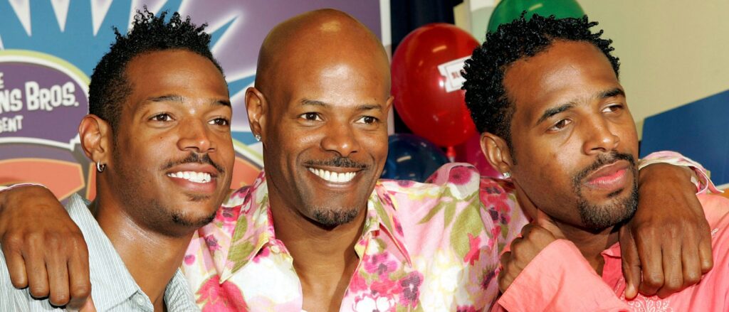 The Wayans Brothers Promote Their New Game "The Dozens" At Blockbuster