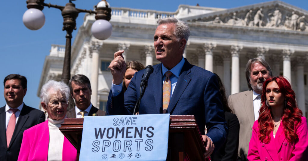 House Passes Bill to Bar Transgender Athletes From Female Sports Teams