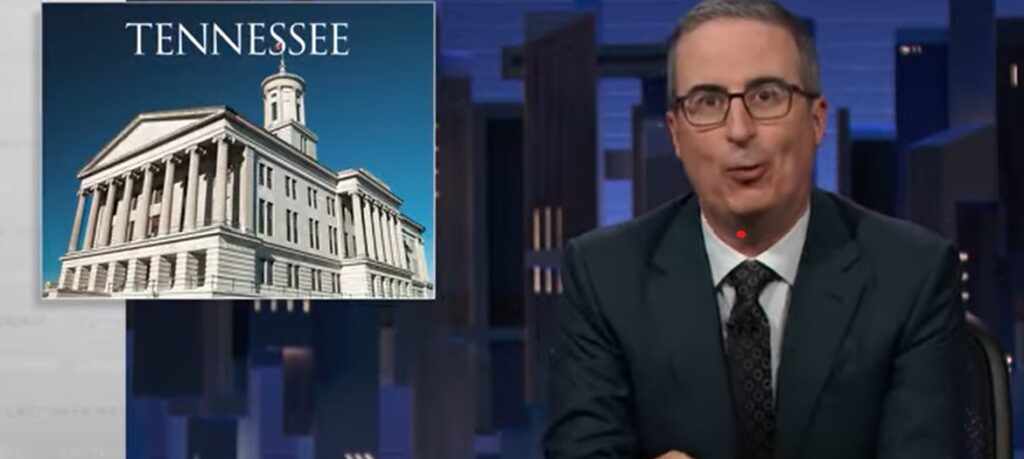 John Oliver Takes Down Tennessee Republican Racists