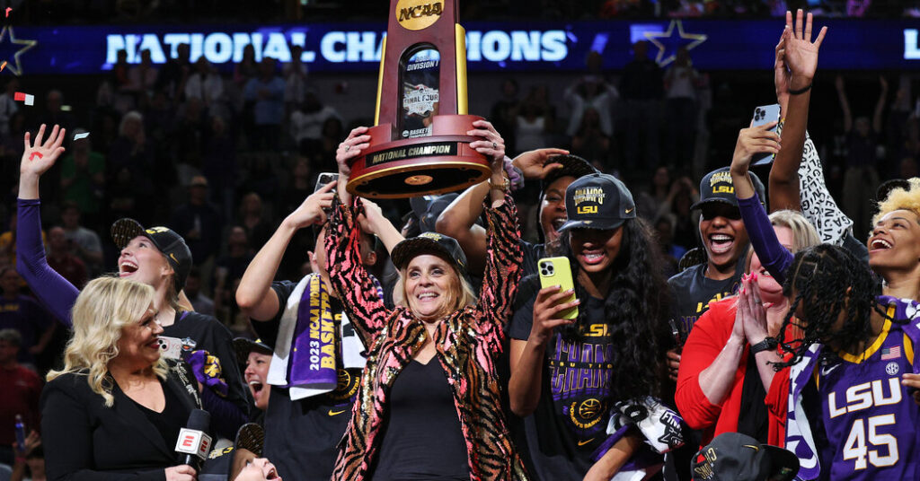 Kim Mulkey, a Colorful and Divisive Coach, Wins Another Title