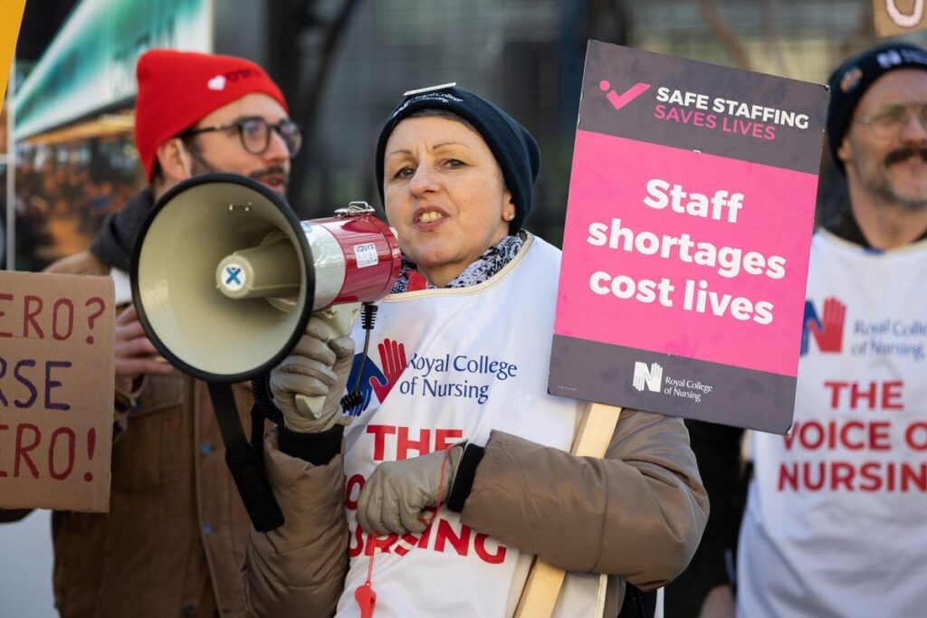 Latest England Nurse Strike May Be Against The Law