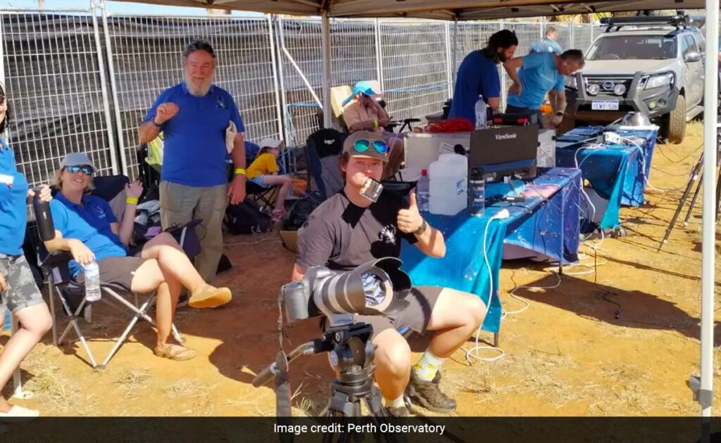 Stargazers Witness Dazzling Solar Eclipse In Australia