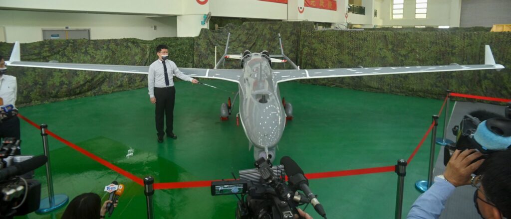 TAIWAN-DEFENCE-DRONES