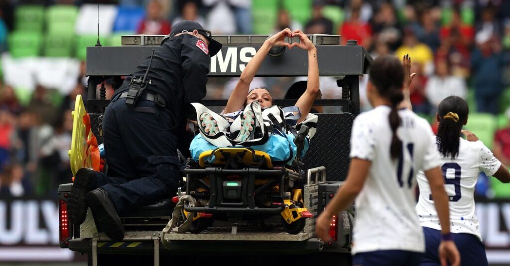 U.S. Women Win a World Cup Soccer Tuneup but Lose a Top Scorer