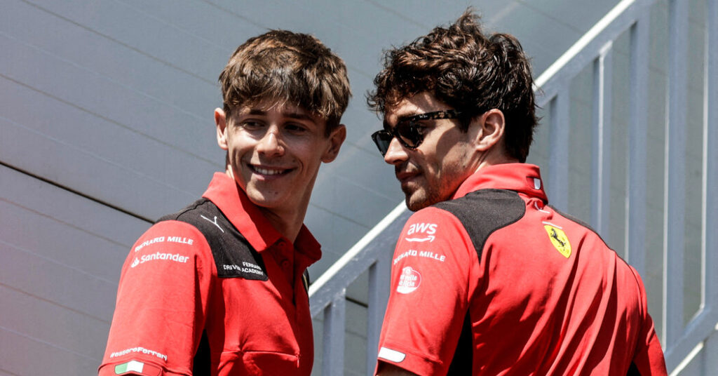 Charles Leclerc and His Brother Arthur Return to Race at Monaco