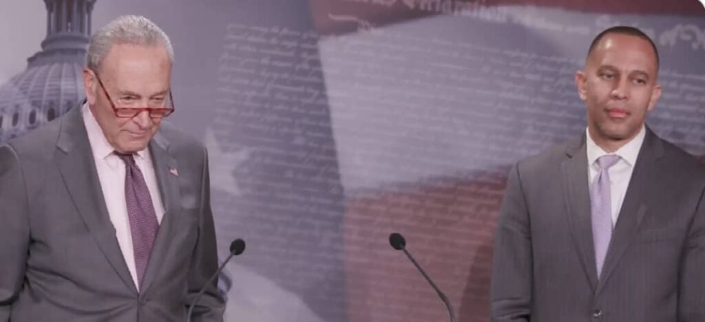 Chuck Schumer And Hakeem Jeffries Don't Budge And Keep The Heat On Republicans