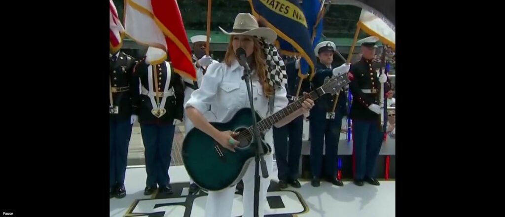 Jewel, Star Spangled Banner, Indy 500, Twitter, SynergyBee