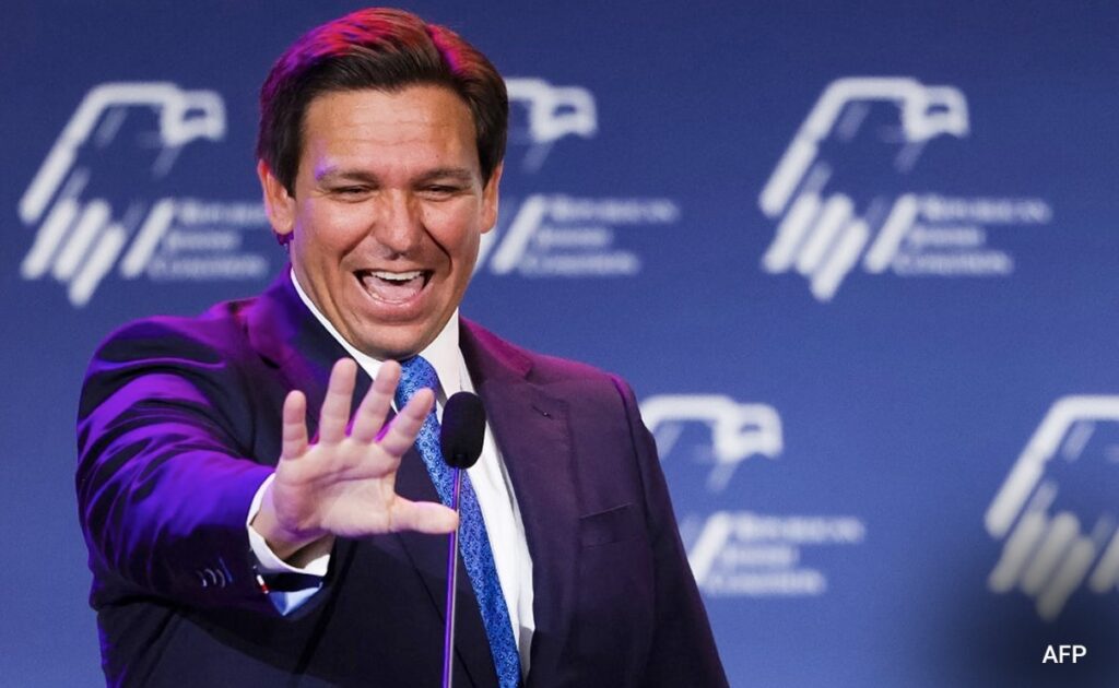 Florida Governor Ron DeSantis Files Papers To Enter 2024 US Presidential Race
