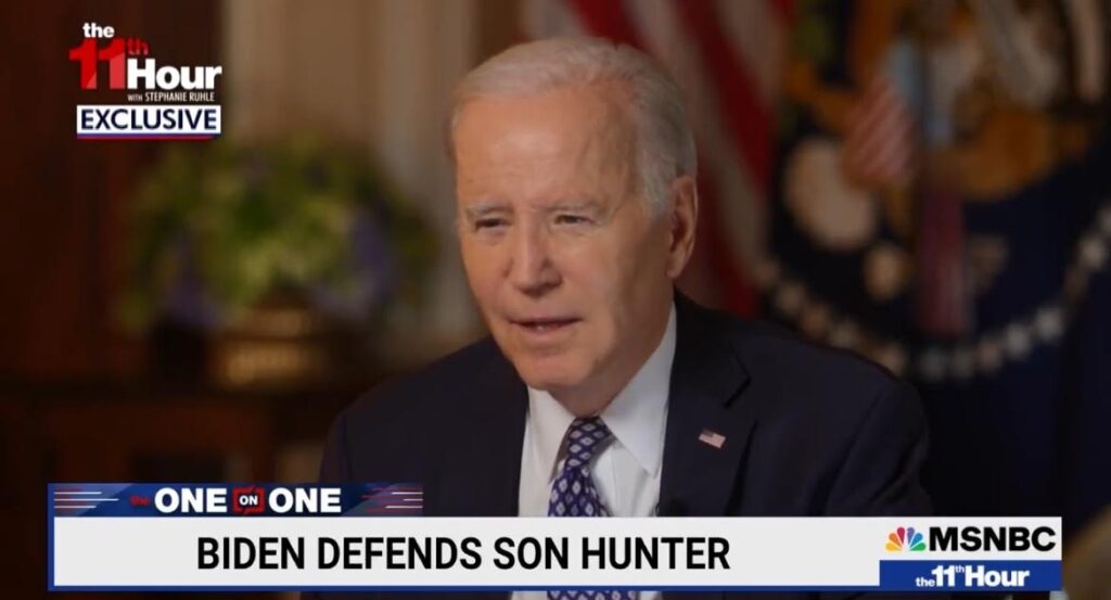 "My Son Has Done Nothing Wrong" - Joe Biden Defends Son Hunter as Feds Near Decision Whether to Bring Charges (VIDEO) | The Gateway Pundit