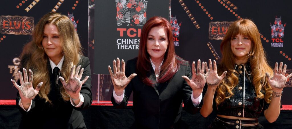 TCL Chinese Theatre Hosts Handprint Ceremony Honoring Priscilla Presley, Lisa Marie Presley And Riley Keough