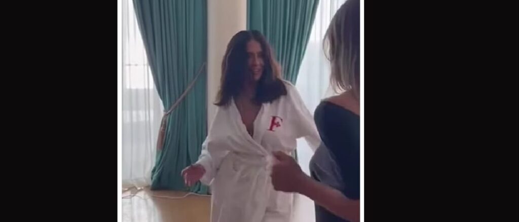 Salma Hayek, Salsa Dancing on Video, Instagram