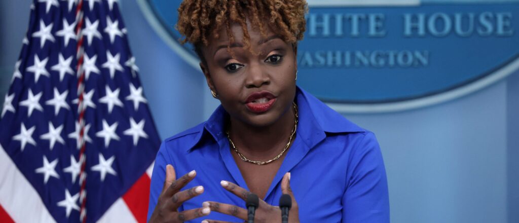 Daily Media Briefing Held By White House Press Secretary Karine Jean-Pierre