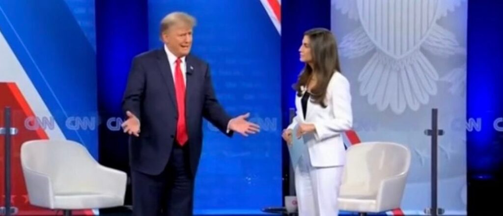 Trump, Kaitlan Collins