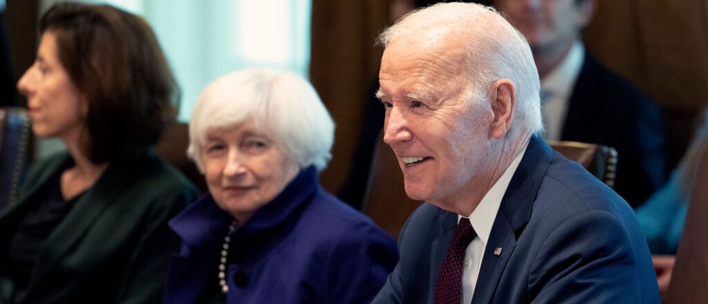 President Biden Meets With His Cabinet At The White House