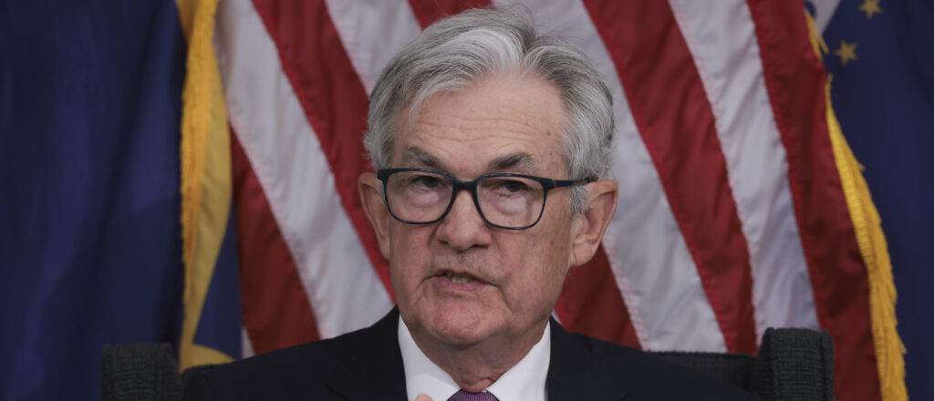 Federal Reserve Chairman Jerome Powell Addresses The New Democratic Coalition Luncheon