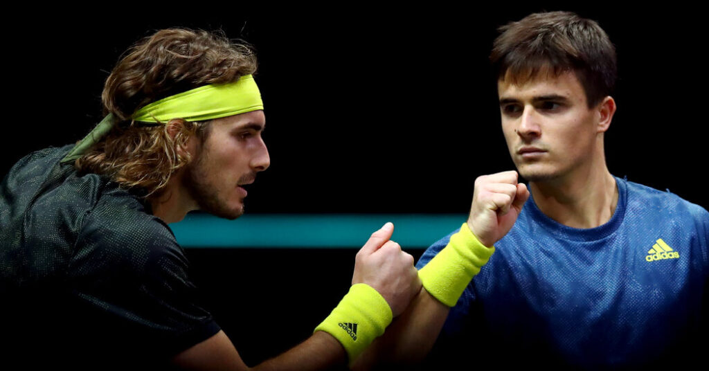 French Open Quarterfinalist Tsitsipas Takes On Doubles, With His Brother