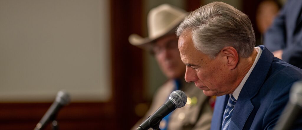 Texas Governor Abbott Holds Border Security Bill Signing At Texas Capitol