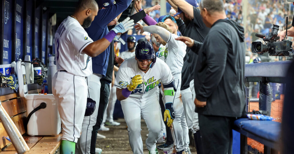 How a Loss to the Guardians Inspired the Rays’ Power Surge
