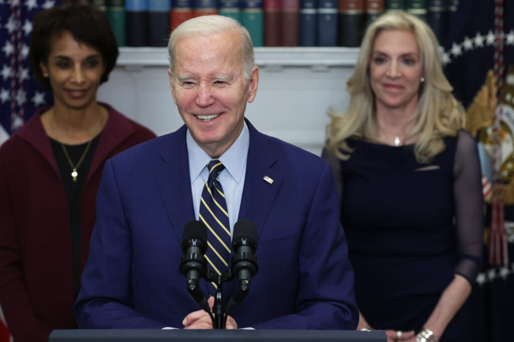 Federal Reserve Chairman Jerome Powell Addresses The New Democratic Coalition Luncheon