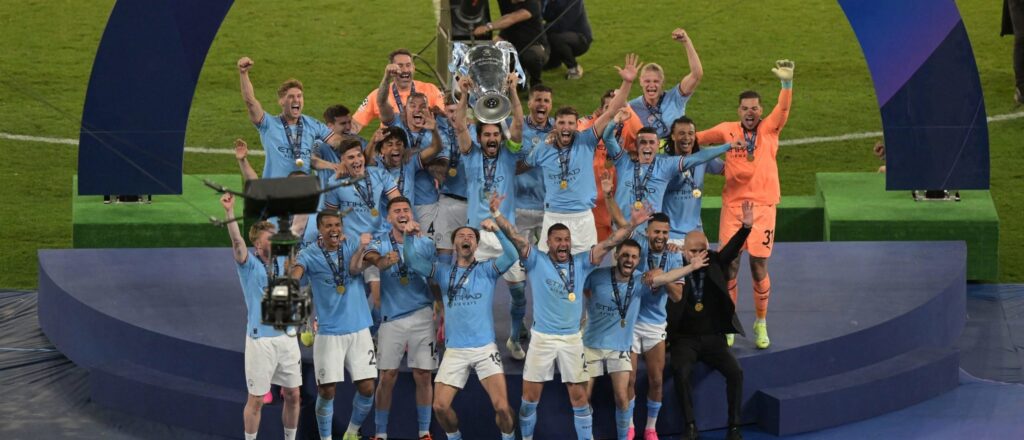 Manchester City Wins Treble