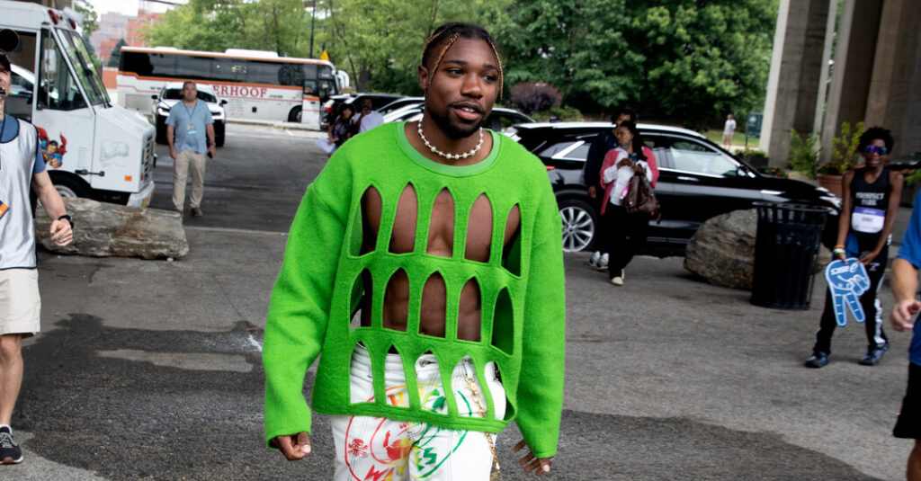 Noah Lyles’s Campaign to Bring Fashion to Track and Field