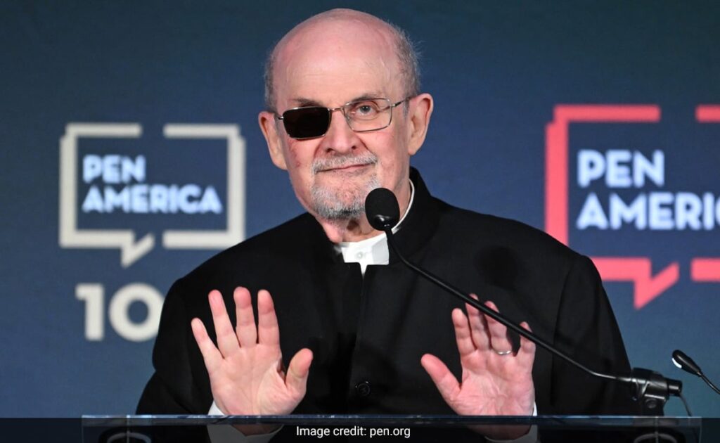 Salman Rushdie To Author Book On Knife Attack