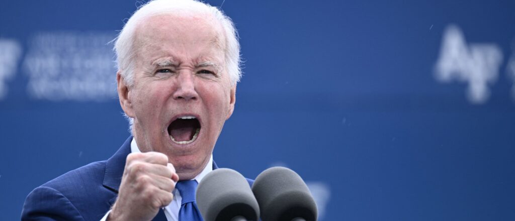 TOPSHOT-US-POLITICS-BIDEN-MILITARY-EDUCATION