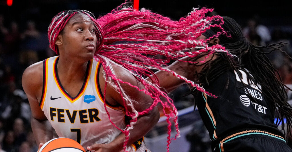 Aliyah Boston of the Indiana Fever Has Officially Arrived