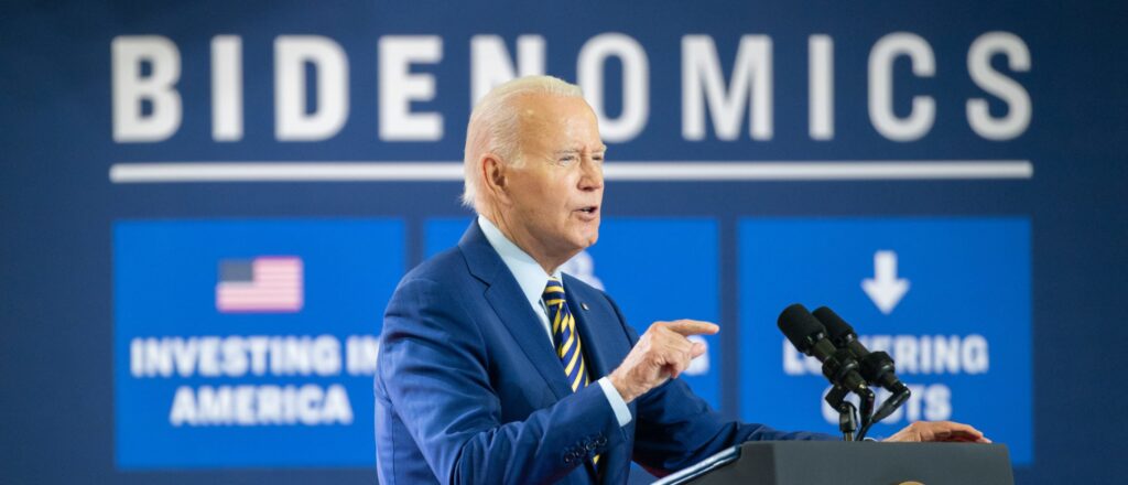 President Biden Delivers Remarks At Flex LTD In West Columbia, South Carolina