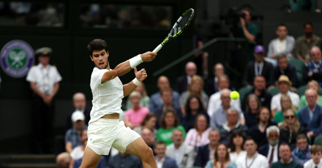 Carlos Alcaraz Gets a Shot at Novak Djokovic in Wimbledon Singles Final