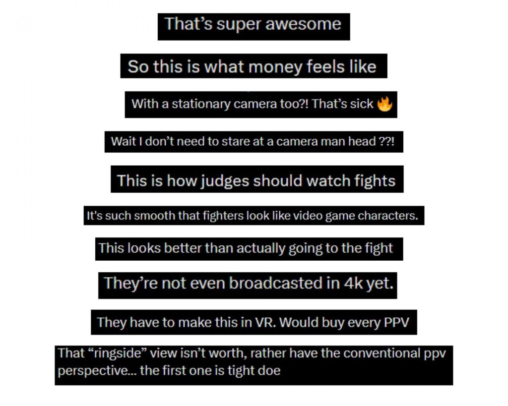 UFC to stream fights in 4k resolution at  Cosm Experience Center