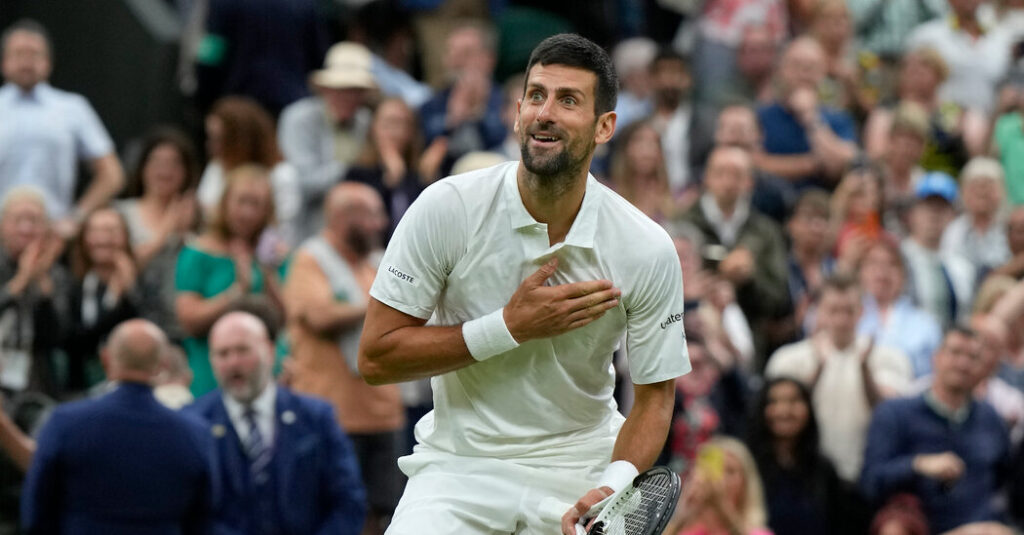 Djokovic to Face Alcaraz in Wimbledon Final After Easily Beating Sinner