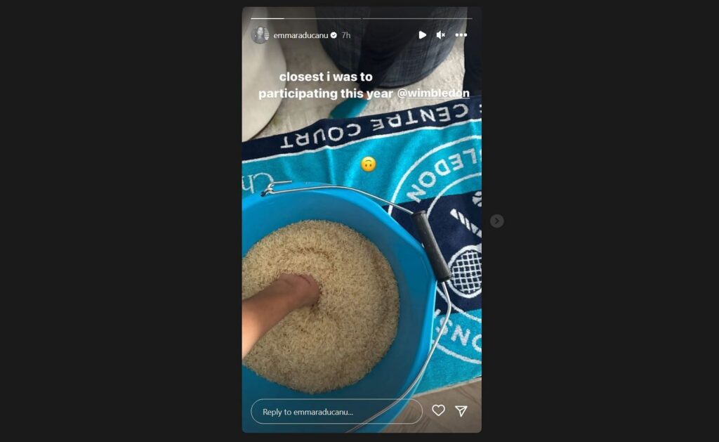 Emma Raducanu Wimbledon